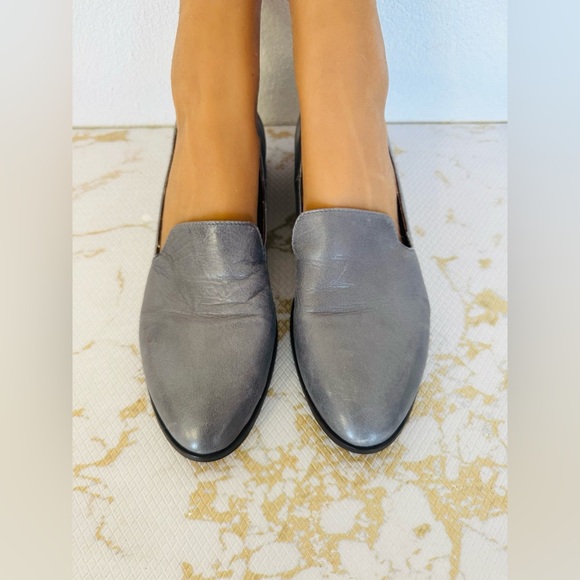 🔥🔥FINAL CLEARENACE 🔥🔥 L’INTERVALLE Gray Leather Women’s Shoes - Picture 4 of 9